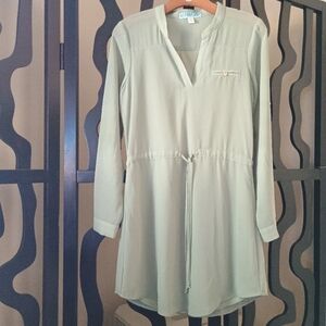 4/$25 Aina Be Sheer Tunic Dress, XS